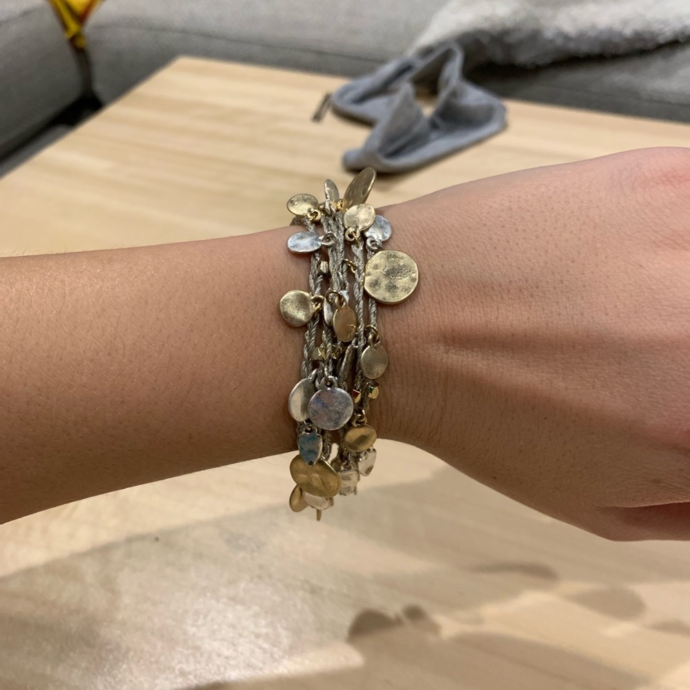 Stella & Dot versatile necklace/ wrap bracelet.